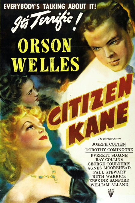 <em>Građanin Kane</em> (<em>Citizen Kane</em>), red. Orson Welles, 1941.
