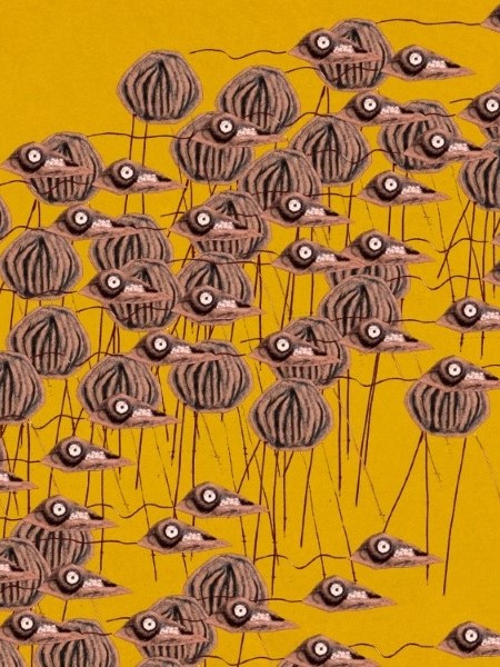 <em>Im Not Feeling Very Well</em>, red. Sunčana Brkulj