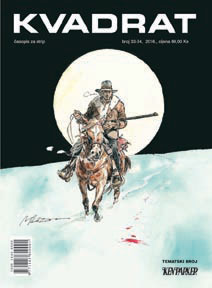 Kvadrat, časopis za strip, br. 33-34, gl. ur. Vjekoslav Đaniš, Matica Hrvatska Ogranak Bizovac, 2016.