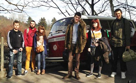 Fotografija sa snimanja dokumentarnog filma Punčke