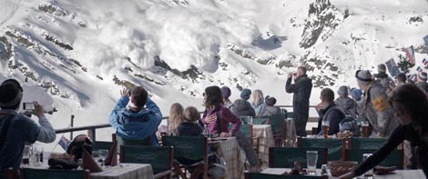 Turist (Force majeure), red. Ruben Östlund