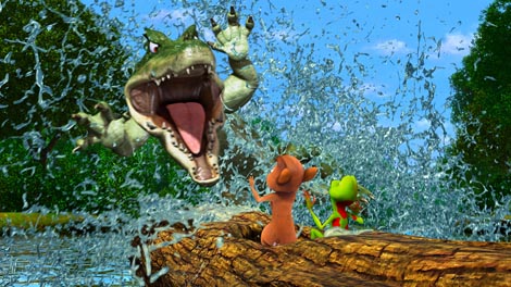 Žabac Regi (Ribbit), red. Chuck Powers